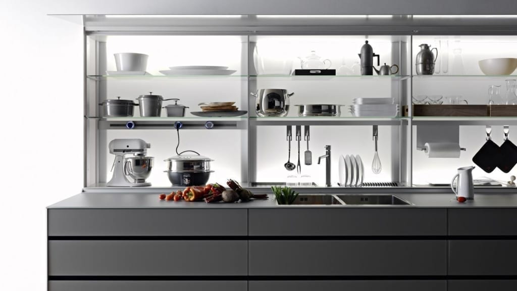 cucina  ergonomica valcucine