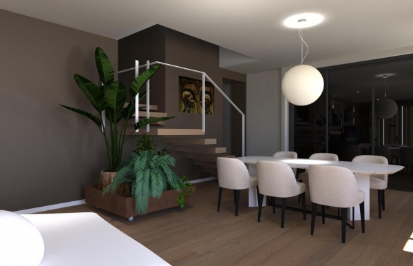 progetto open space moderno