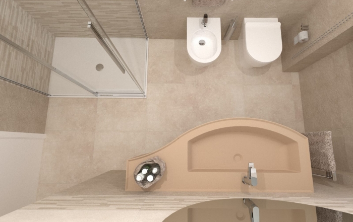 progetto nuovo bagno