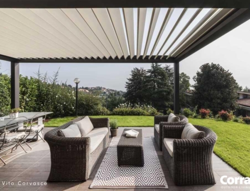 Esperienza innovativa con Maestro: pergola bioclimatica di Corradi